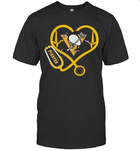 Pittsburgh Pirates Tide Roll Tide Nurse T-Shirt Classic Men's T-shirt