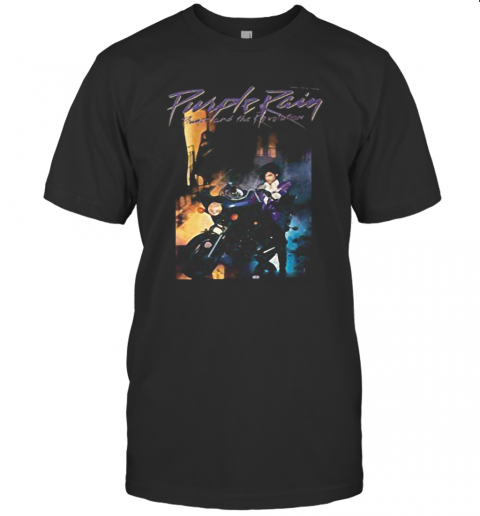 Purple Rain Prince And The Revolution Motorcycle T-Shirt