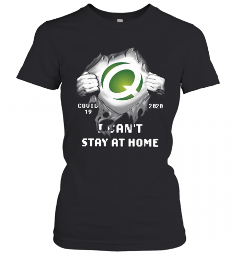 Quest Diagnostics Inside Me Covid 19 2020 I Can'T Stay At Home T-Shirt Classic Women's T-shirt