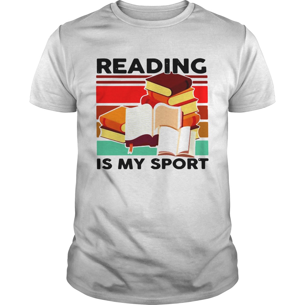 Reading Books Is My Sport Vintage shirt