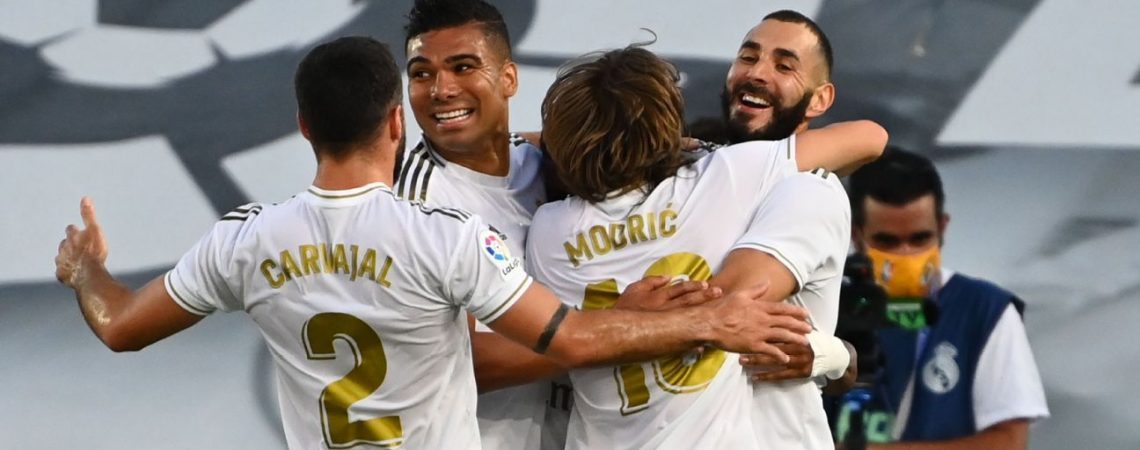 Real Madrid clinch La Liga title with win over Villarreal