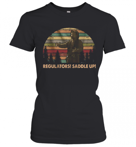 Regulators Saddle Up Vintage Retro T-Shirt Classic Women's T-shirt