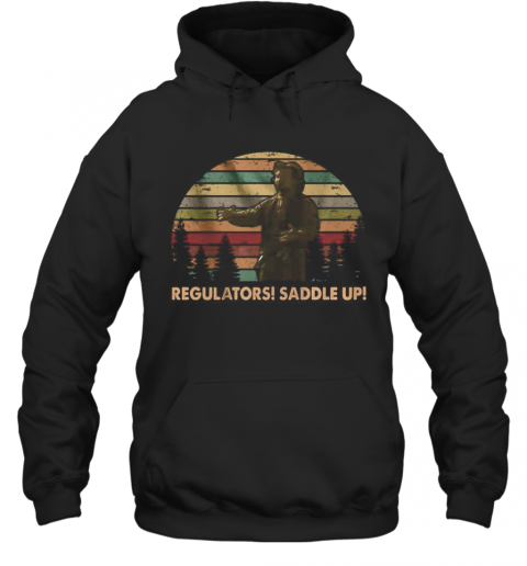 Regulators Saddle Up Vintage Retro T-Shirt Unisex Hoodie