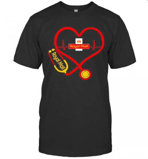 Royal Mail Nurse Stethoscope Love Heartbeat T-Shirt