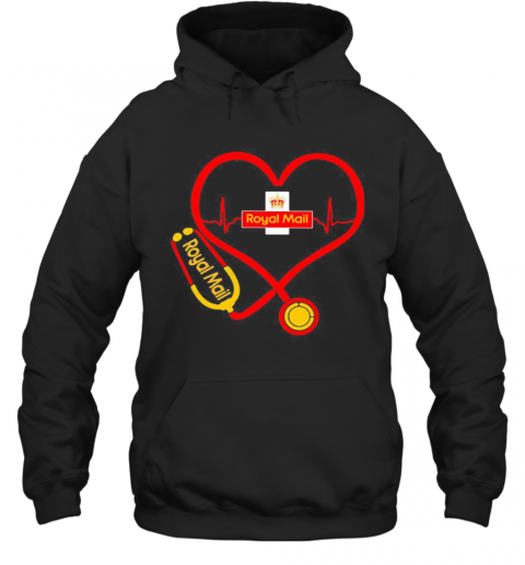 Royal Mail Nurse Stethoscope Love Heartbeat T-Shirt Unisex Hoodie
