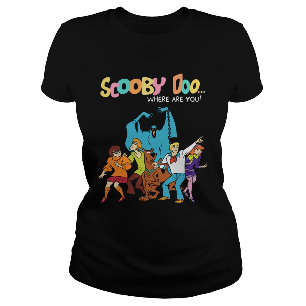 Scooby doo green ghost where are you Classic Ladies