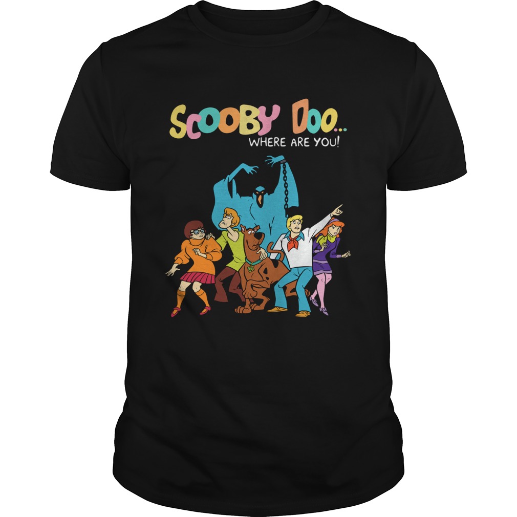 Scooby doo green ghost where are you shirt