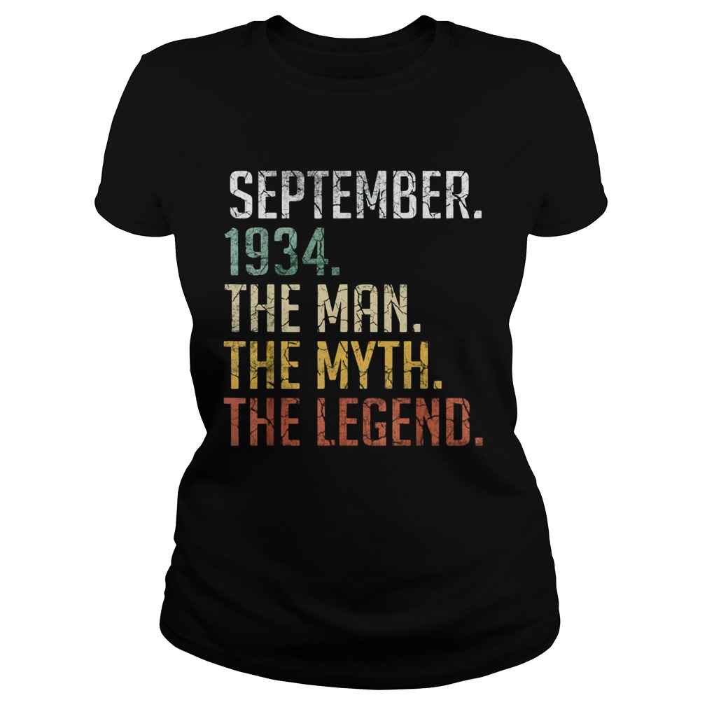September 1934 the man the myth the legend Classic Ladies