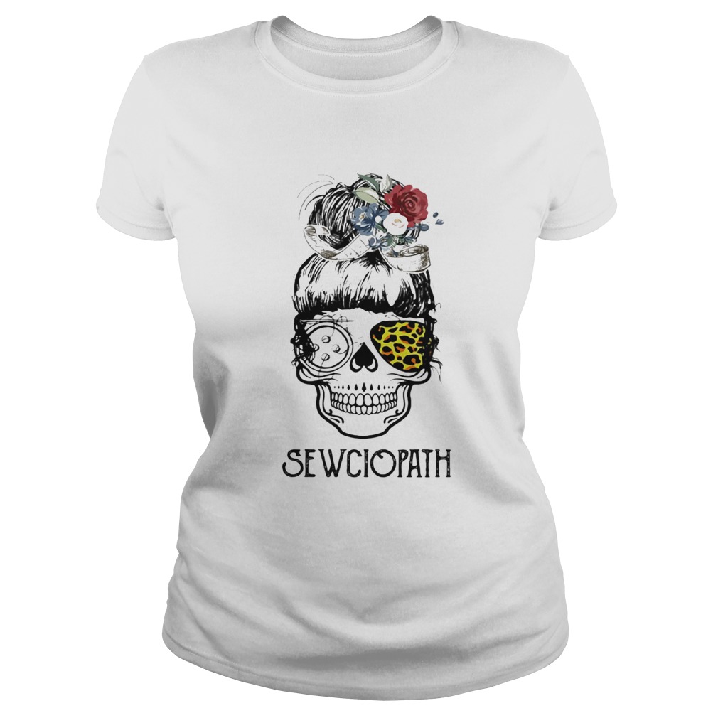 Sewing Sewciopath Skull Girl Classic Ladies