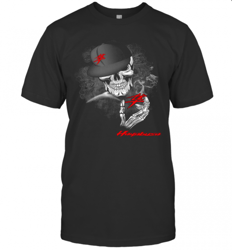 Skeleton Skull Hayabusa Logo T-Shirt
