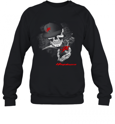Skeleton Skull Hayabusa Logo T-Shirt Unisex Sweatshirt