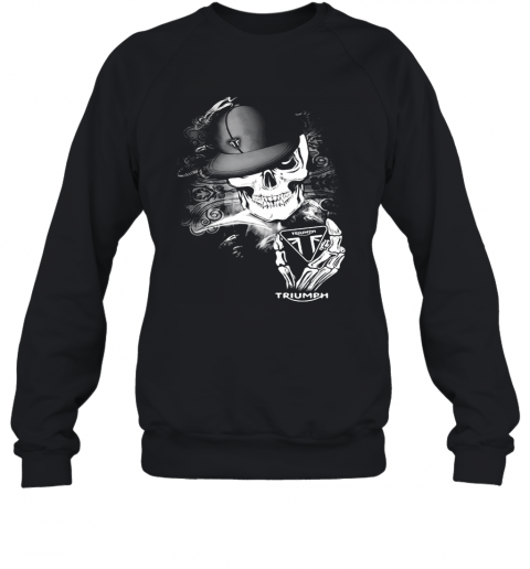 Skeleton Skull Triumph Logo T-Shirt Unisex Sweatshirt