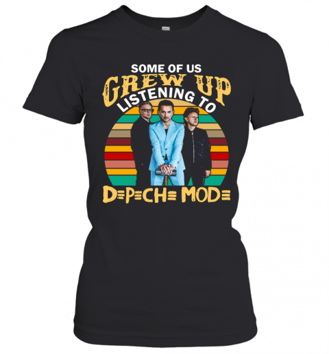 Some Of Us Grew Up Listening To DPCH Mod The Cool Ones Still Do Vintage T-Shirt Classic Women's T-shirt