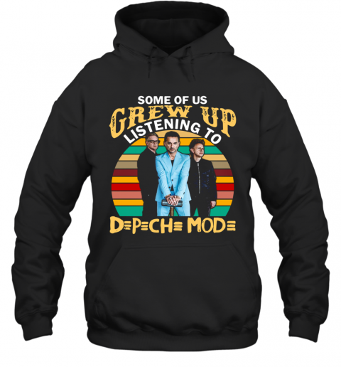 Some Of Us Grew Up Listening To DPCH Mod The Cool Ones Still Do Vintage T-Shirt Unisex Hoodie