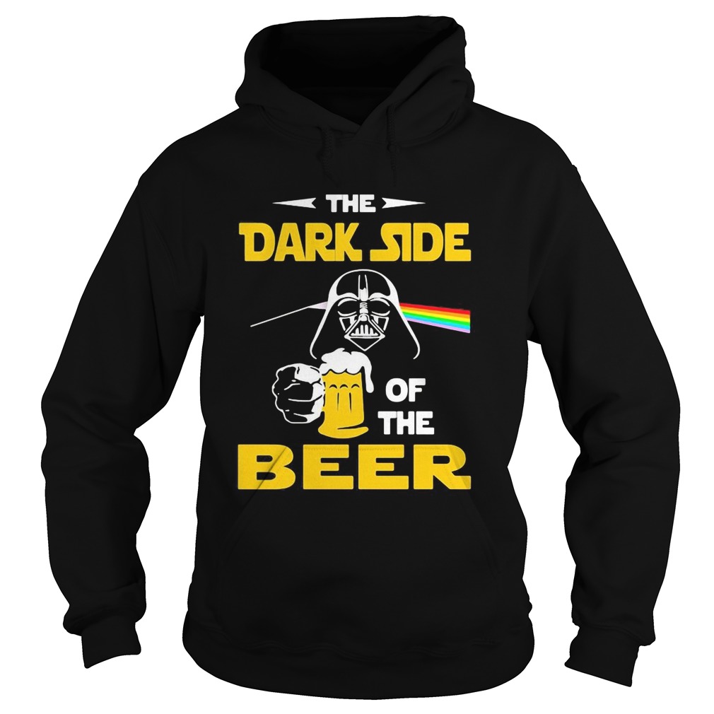 Star wars darth vader the dark side of the beer Hoodie