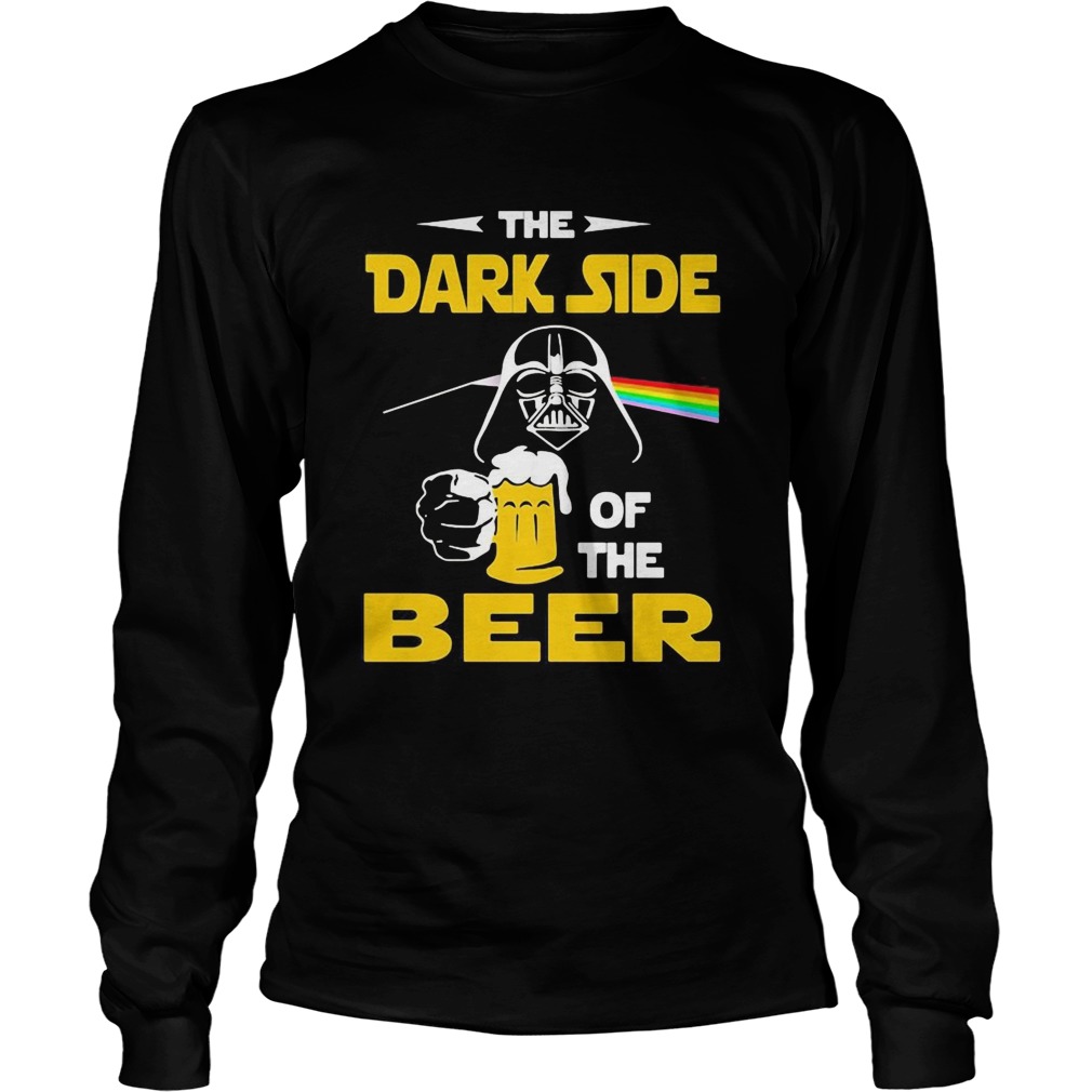 Star wars darth vader the dark side of the beer Long Sleeve