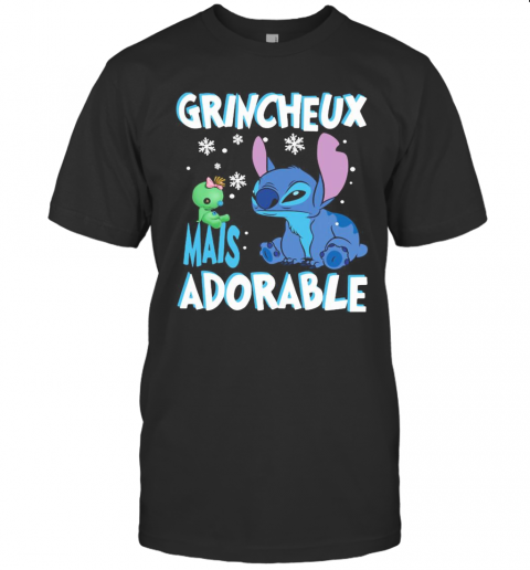 Stitch And Scrump Grincheux Mais Adorable T-Shirt