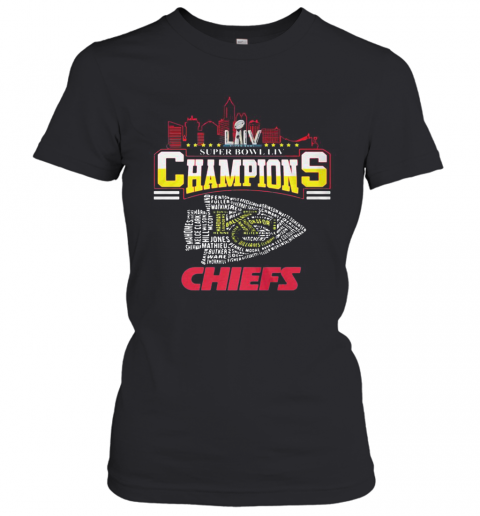 Super Liv Bowl Champios Kansas City Chiefs Football Team T-Shirt Classic Women's T-shirt