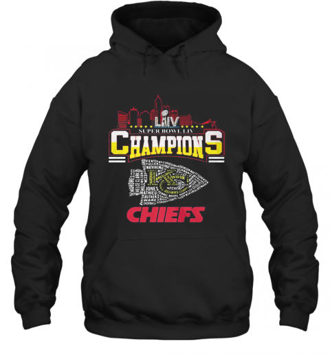 Super Liv Bowl Champios Kansas City Chiefs Football Team T-Shirt Unisex Hoodie