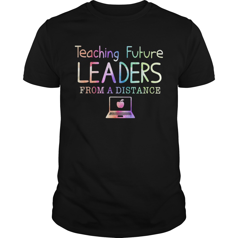 Teaching future leaders from a distance apple computer shirt