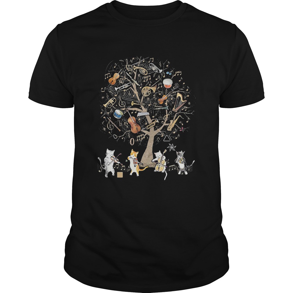The Cats Are Playing Music shirt