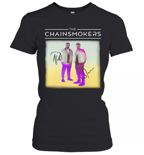 The Chainsmokers Members Signatures T-Shirt Classic Women's T-shirt