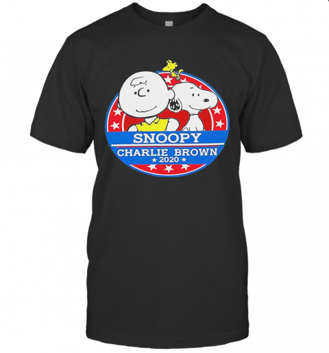 The Peanuts Snoopy Charlie Brown 2020 America T-Shirt