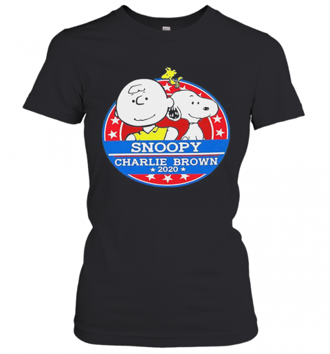 The Peanuts Snoopy Charlie Brown 2020 America T-Shirt Classic Women's T-shirt