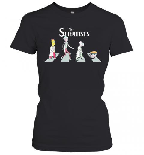 The Scientists Cartoon Abbey Road T-Shirt Classic Women's T-shirt