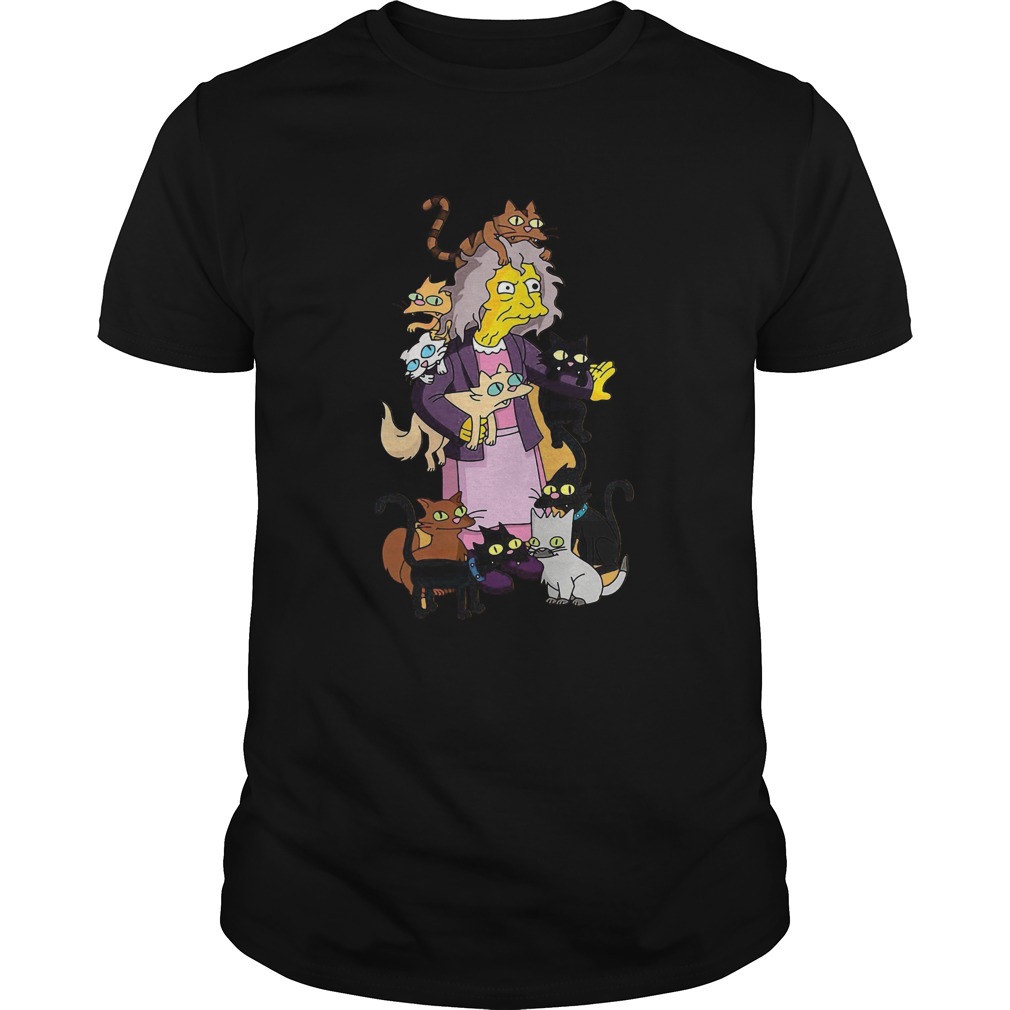 The Simpsons Crazy Cat Lady Eleanor Abernathy shirt