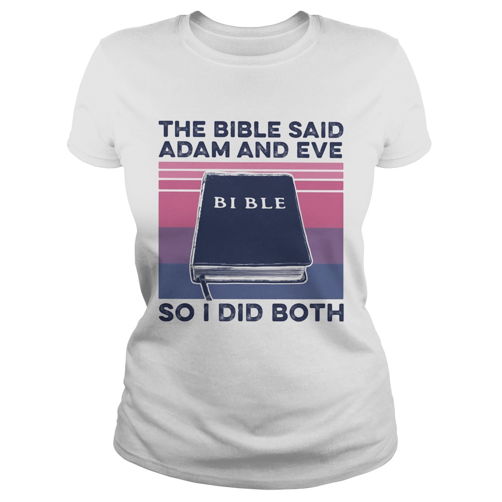 The bible said adam and eve so i did both vintage Classic Ladies