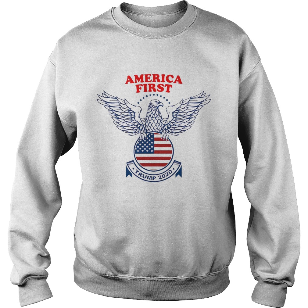 Trump Nazi Eagle America First 2020 Sweatshirt