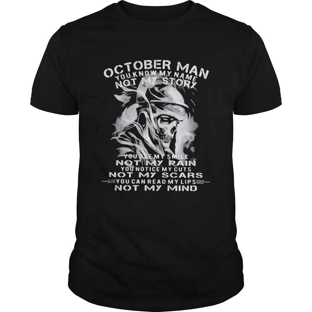 Veteran skull october man you know my name not my story you see my smile not my pain not my scars y
