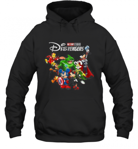 Walt Disney Studios Cartoon Lovers Endgame Disvengers T-Shirt Unisex Hoodie