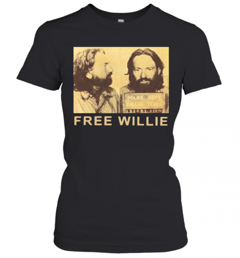 Willie Nelson Free Willie T-Shirt Classic Women's T-shirt
