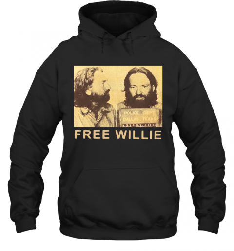 Willie Nelson Free Willie T-Shirt Unisex Hoodie