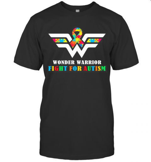 Wonder Warrior Fight For Autism T-Shirt
