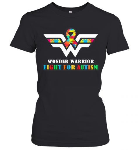 Wonder Warrior Fight For Autism T-Shirt Classic Women's T-shirt