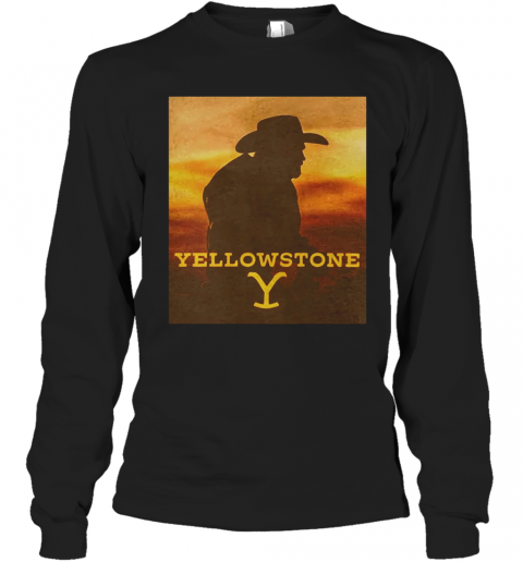 Yellowstone 1936 Movie Sunset T-Shirt Long Sleeved T-shirt 