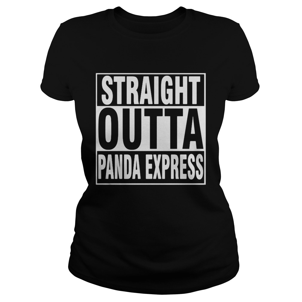 straight outta panda express Classic Ladies