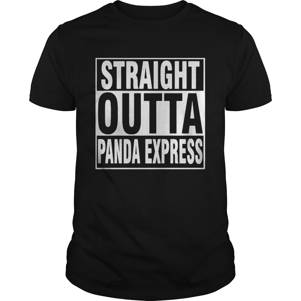 straight outta panda express shirt