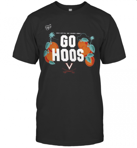 2019 Football The Captain One Orange Bowl Go Hoods Virginia Cavaliers T-Shirt