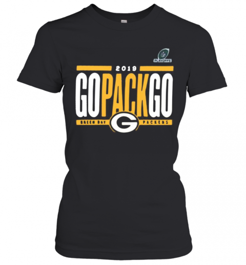 2019 Go Pack Go Green Bay Packers T-Shirt Classic Women's T-shirt