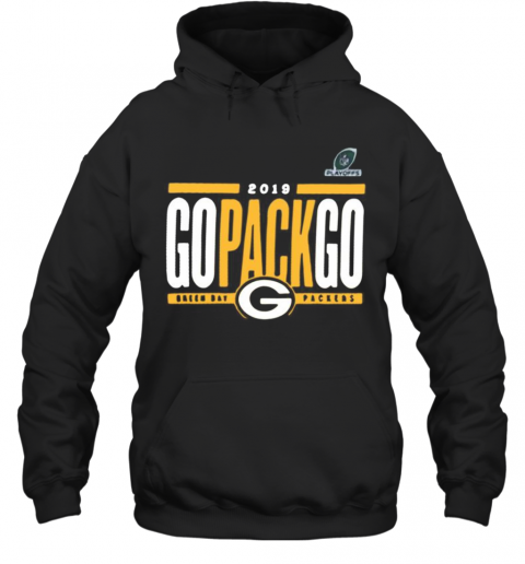 2019 Go Pack Go Green Bay Packers T-Shirt Unisex Hoodie