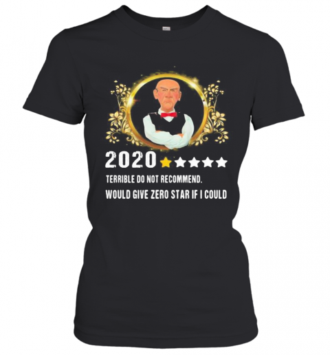 2020 Terrible Do Not Recommend Would Give Zero Star If I Could Stars T-Shirt Classic Women's T-shirt