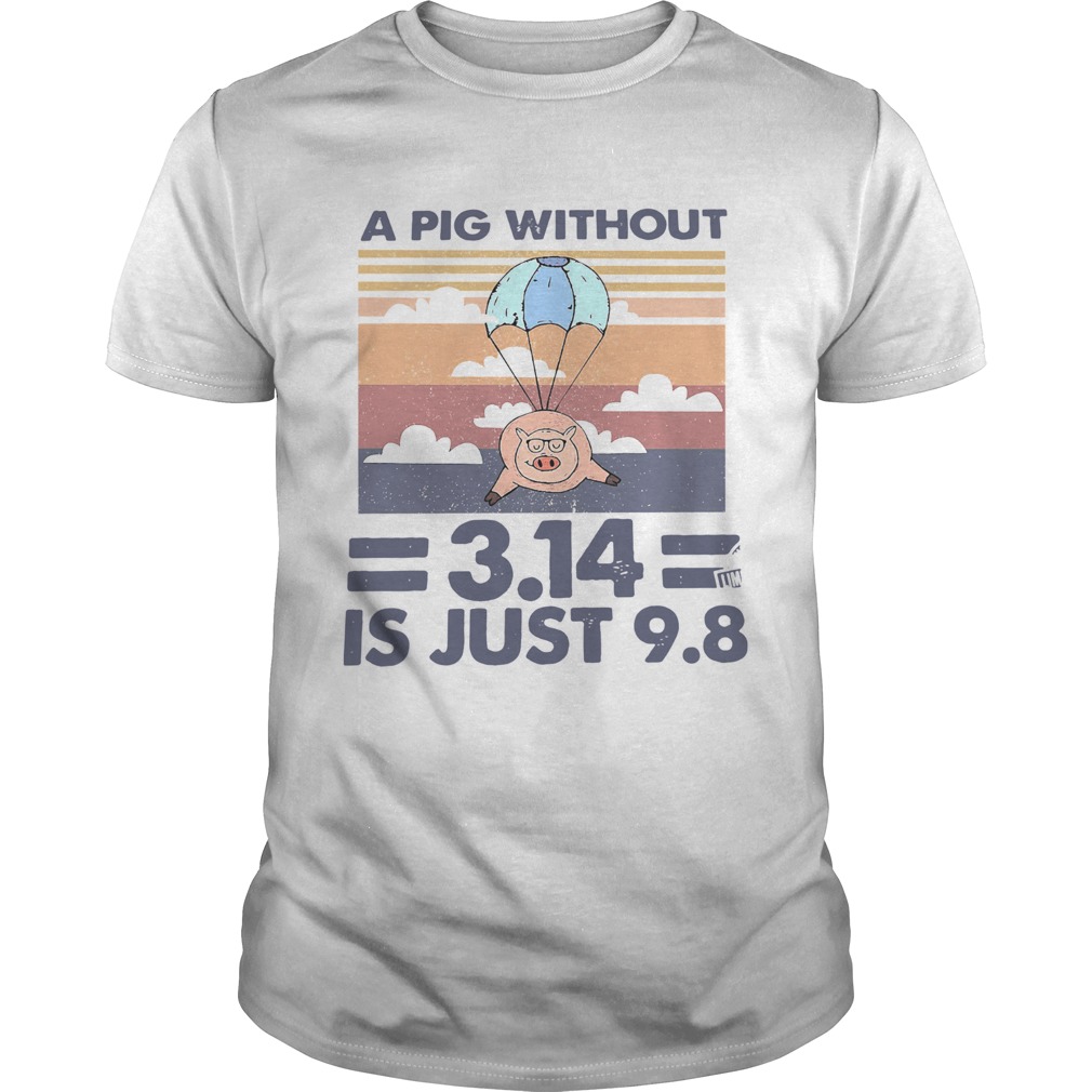 A Pig Without 314 Is Just 98 Vintage shirt