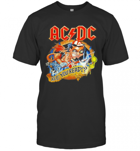 Acdc Band Are You Ready Satan T-Shirt