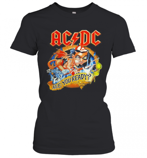 Acdc Band Are You Ready Satan T-Shirt Classic Women's T-shirt