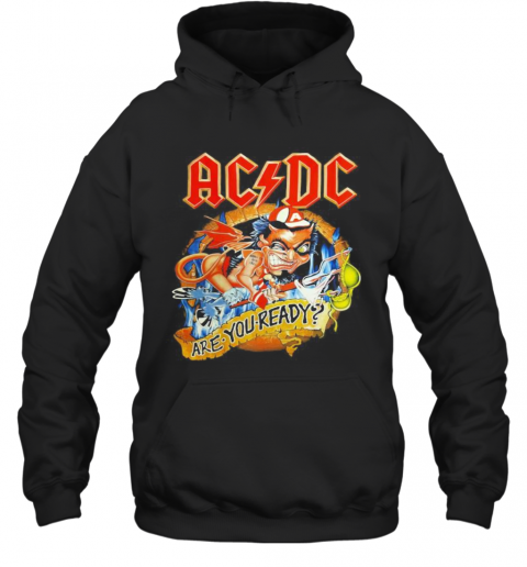 Acdc Band Are You Ready Satan T-Shirt Unisex Hoodie