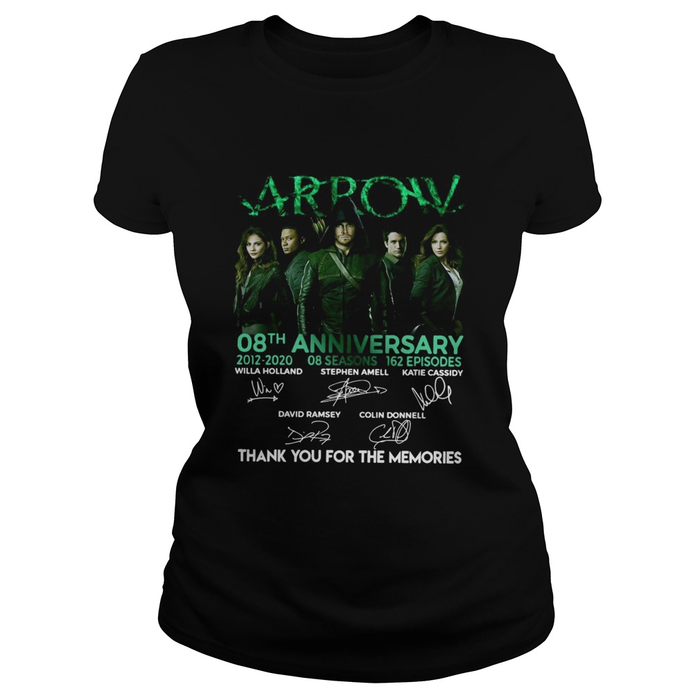 Arrow 08th Anniversary 20122020 08 Seasons 162 Episodes Signatures Classic Ladies